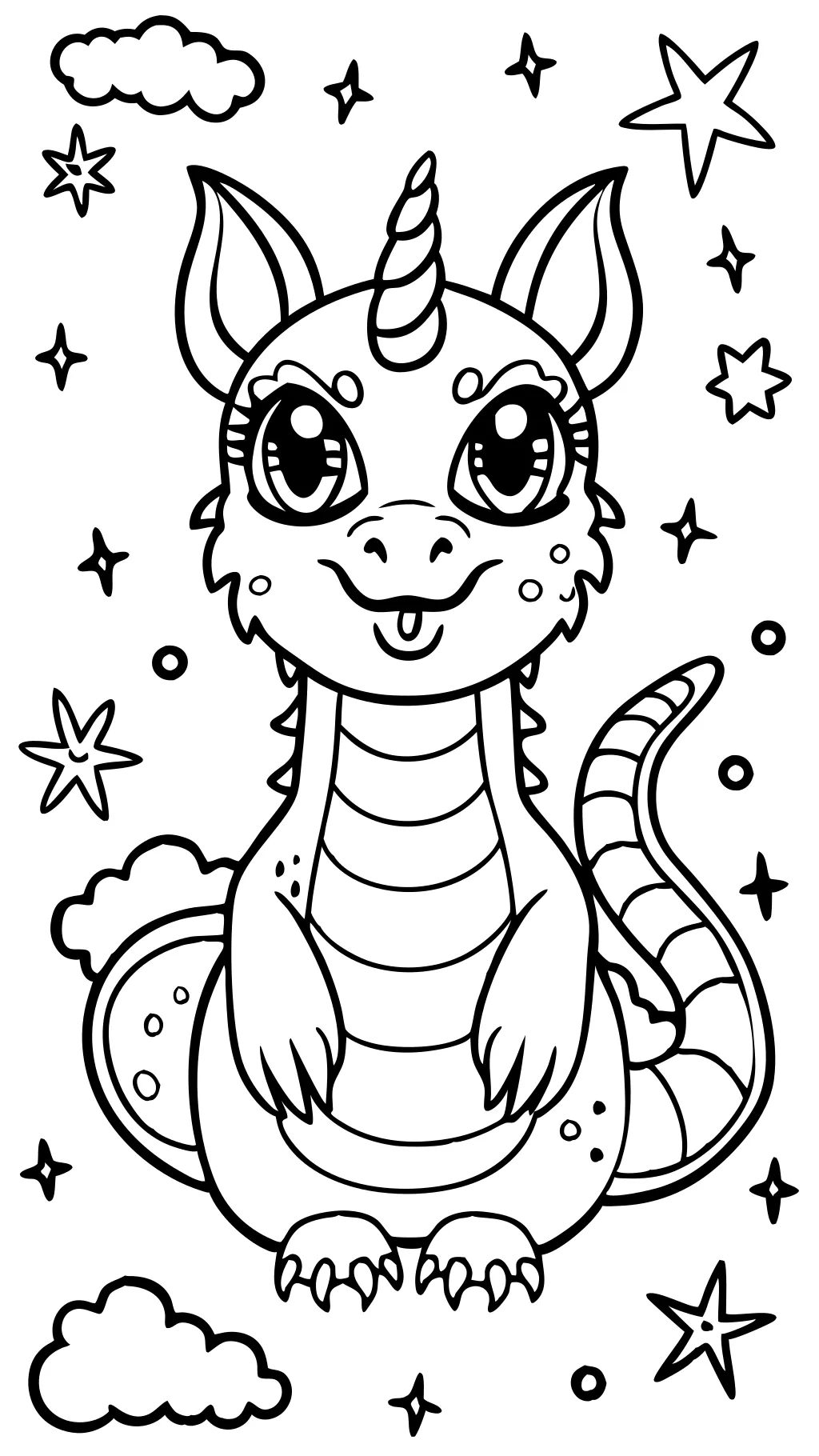 figment coloring page